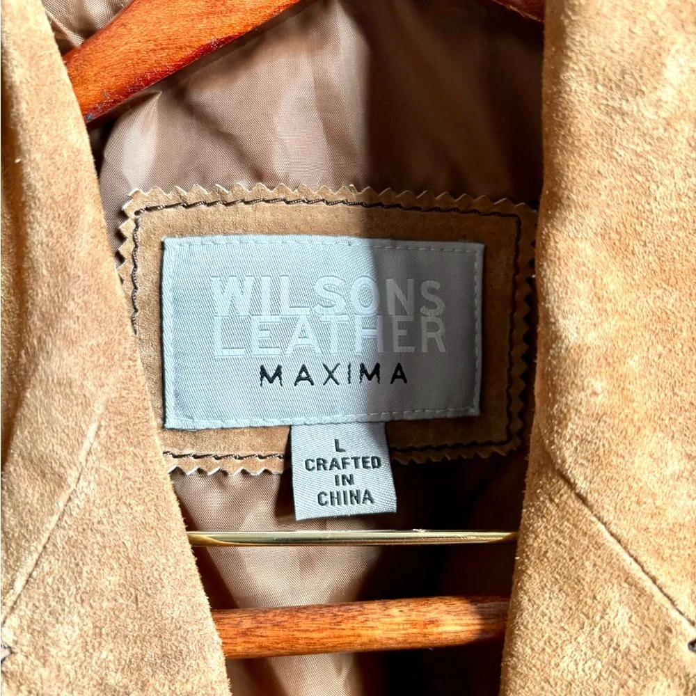 Vintage wilsons suede jacket large - Picture 2 of 5
